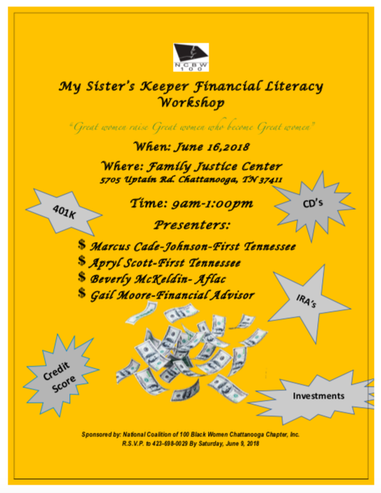 Financial Workshop Flyer